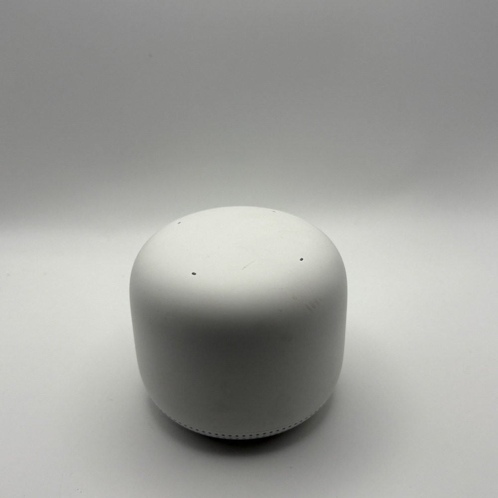 Google Nest Wi-Fi Point H2E Bluetooth Dual-Band Wi-Fi Extender & Smart Speaker